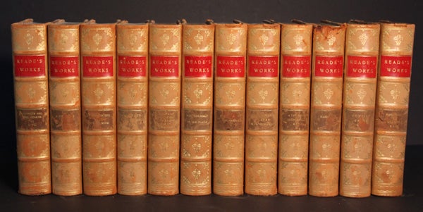 Item #10944 The complete works of Charles Reade. Charles READE.