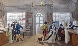 Poetical sketches of Scarborough: illustrated by twenty-one engravings of humorous subjects, coloured from original designs, made upon the spot by J. Green and etched by T. Rowlandson