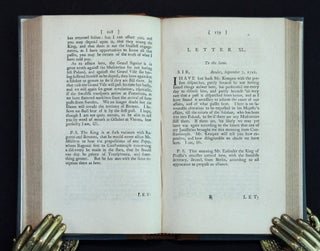 The genuine letters of Baron Fabricius, envoy from his serene highness the Duke Administrator of Holstein to Charles XII of Sweden...