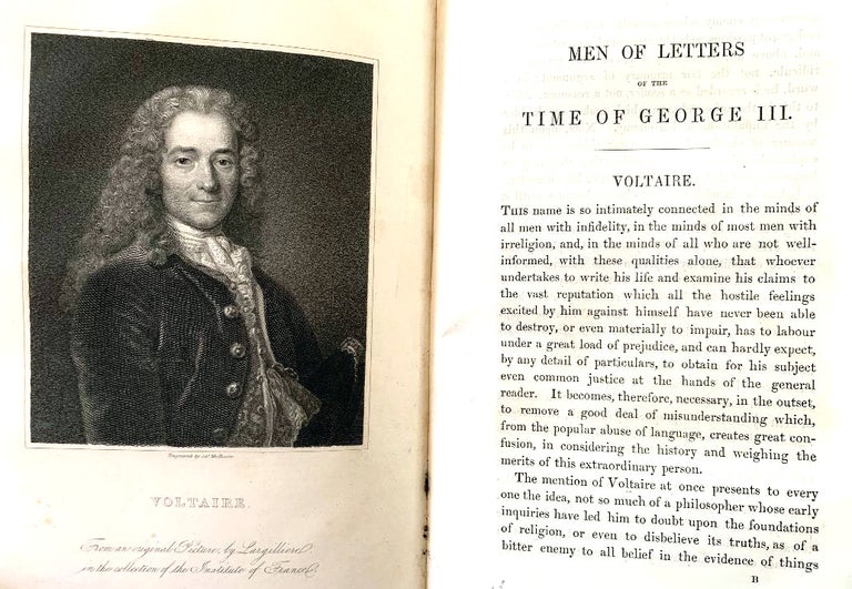 Item #14973 Lives of men of letters and science, who flourished in the time of George III. Henry BROUGHAM, Lord.