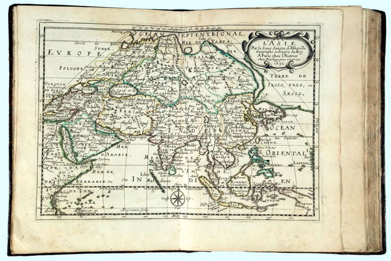 Item #16493 L’Asie en plussieurs cartes nouvelles et exactes: & en divers traitses de geographie, et d’histoire. Nicolas SANSON D’ABBELVILLE.