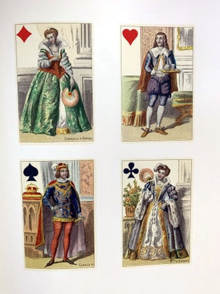 Item #16564 A history of playing cards and a bibliography of cards and gaming. Catherine Perry...