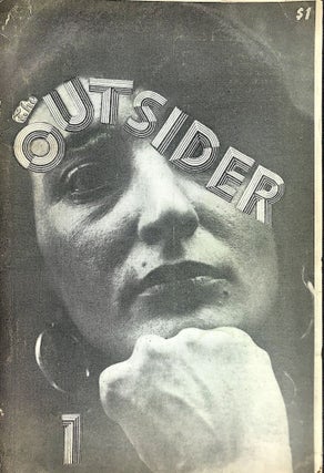 Item #17349 The Outsider. PERIODICAL, Beat generation