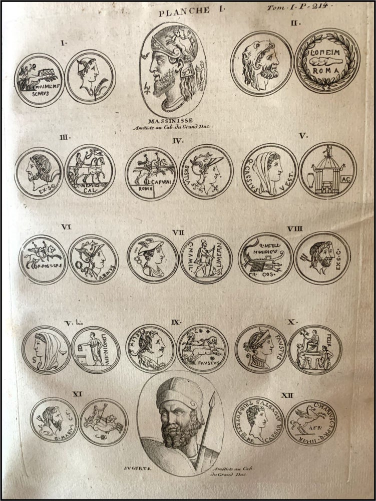 Item #17957 Histoire de la Republique Romaine, dans le cours du VIIe siecle. Charle de BROSSES, Sallust.