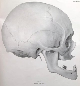 “A study of the brains of six eminent scientists and scholars belonging to the American Anthropometric Society, together with a description of the skull of Professor E.D. Cope.” Offprint from the Transactions of the American Philosophical Society, N.S. Volume XXI, Part III.
