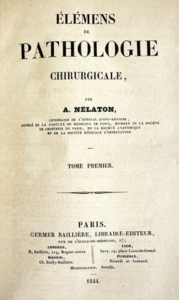 Elemens de pathologie chirurgicale.